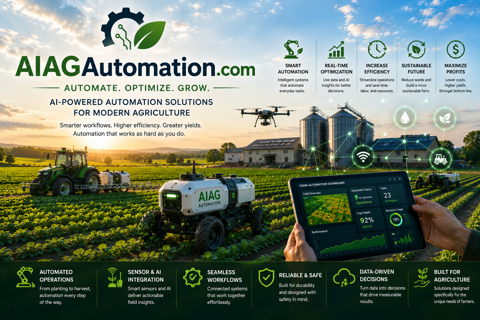 AIAGAutomation.com ecosystem graphic
