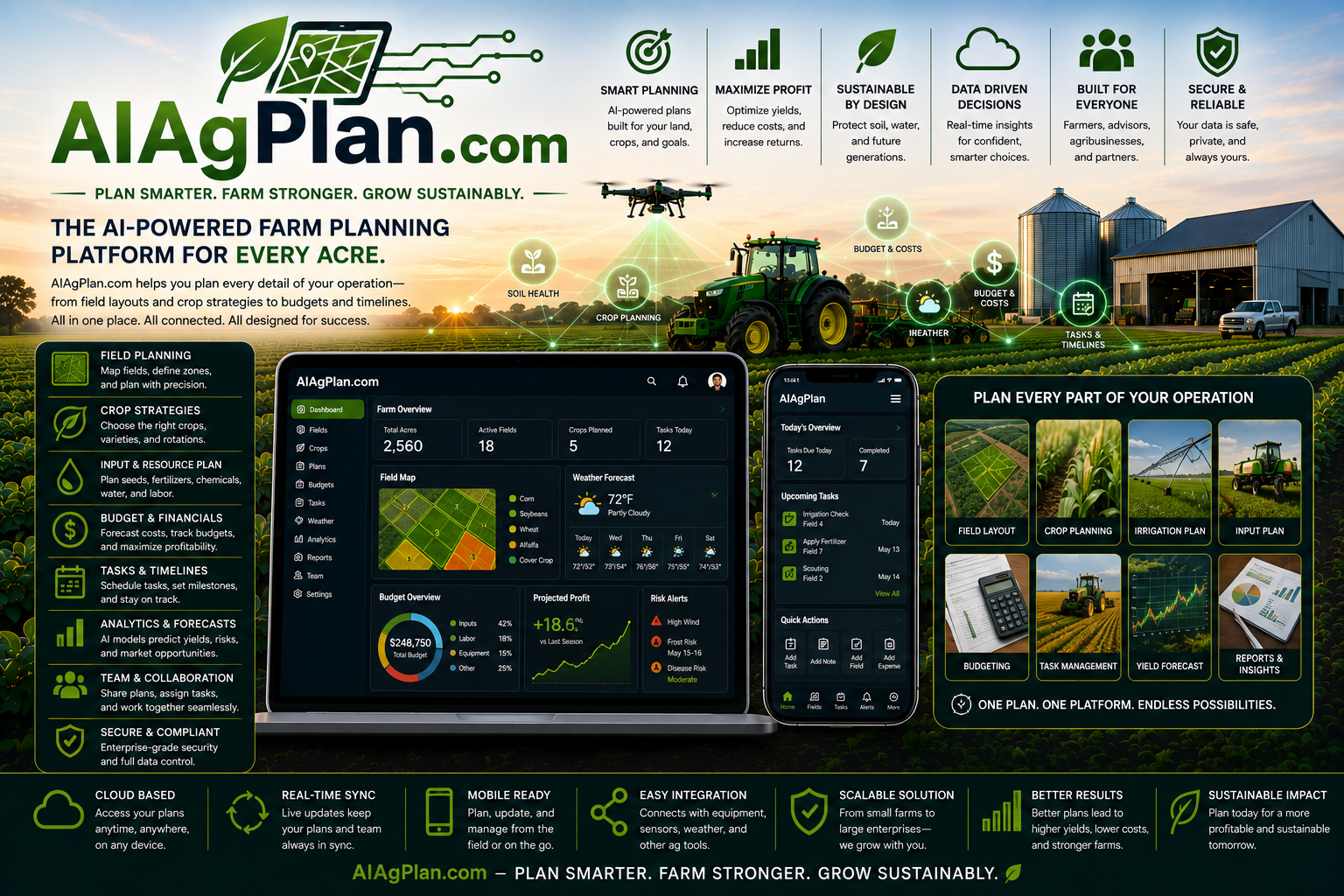 AIAgPlan.com ecosystem graphic