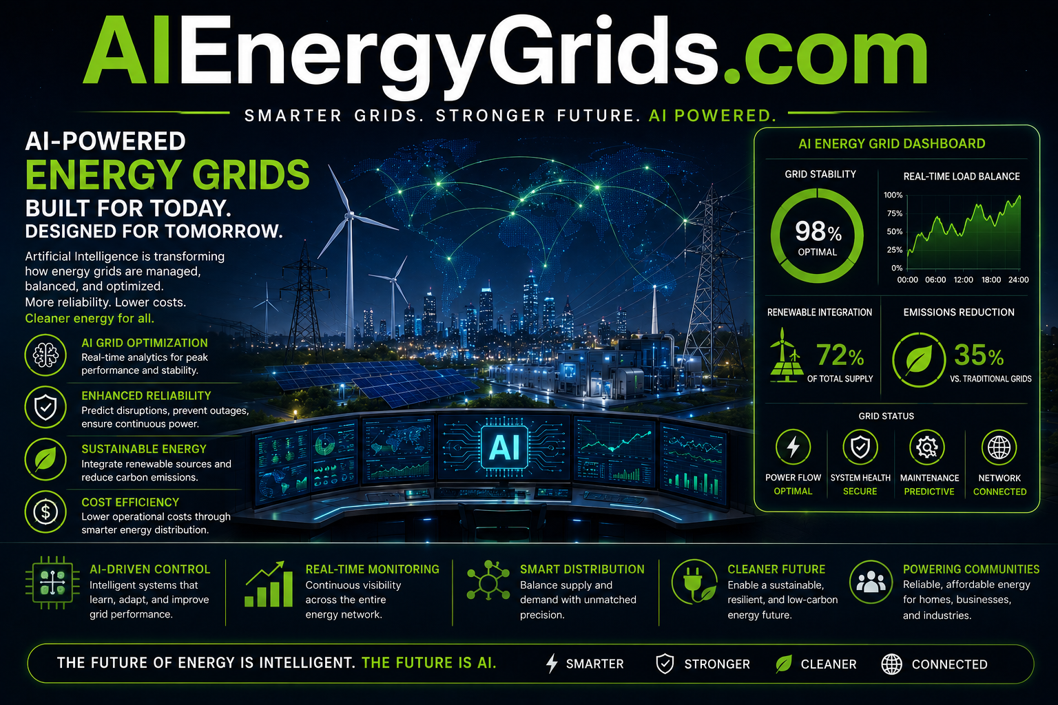 AIEnergyGrids.com ecosystem graphic